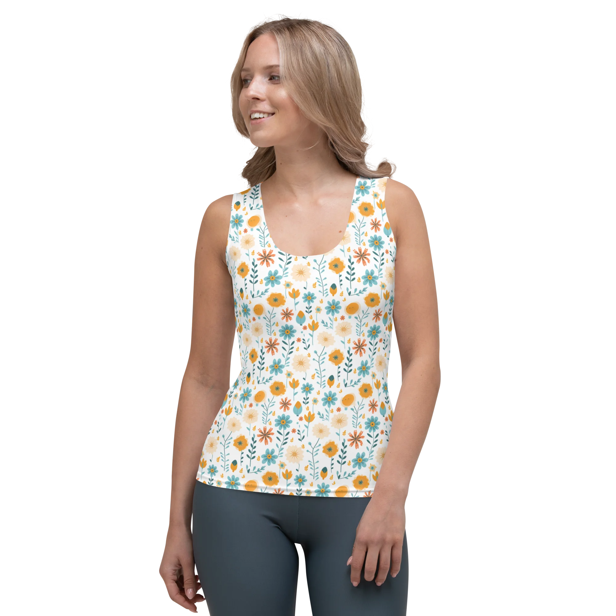 Women's Printed Tank Tops - Elevated Comfort & Style