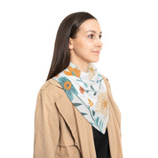 Poly Floral  - Lightweight Scarf