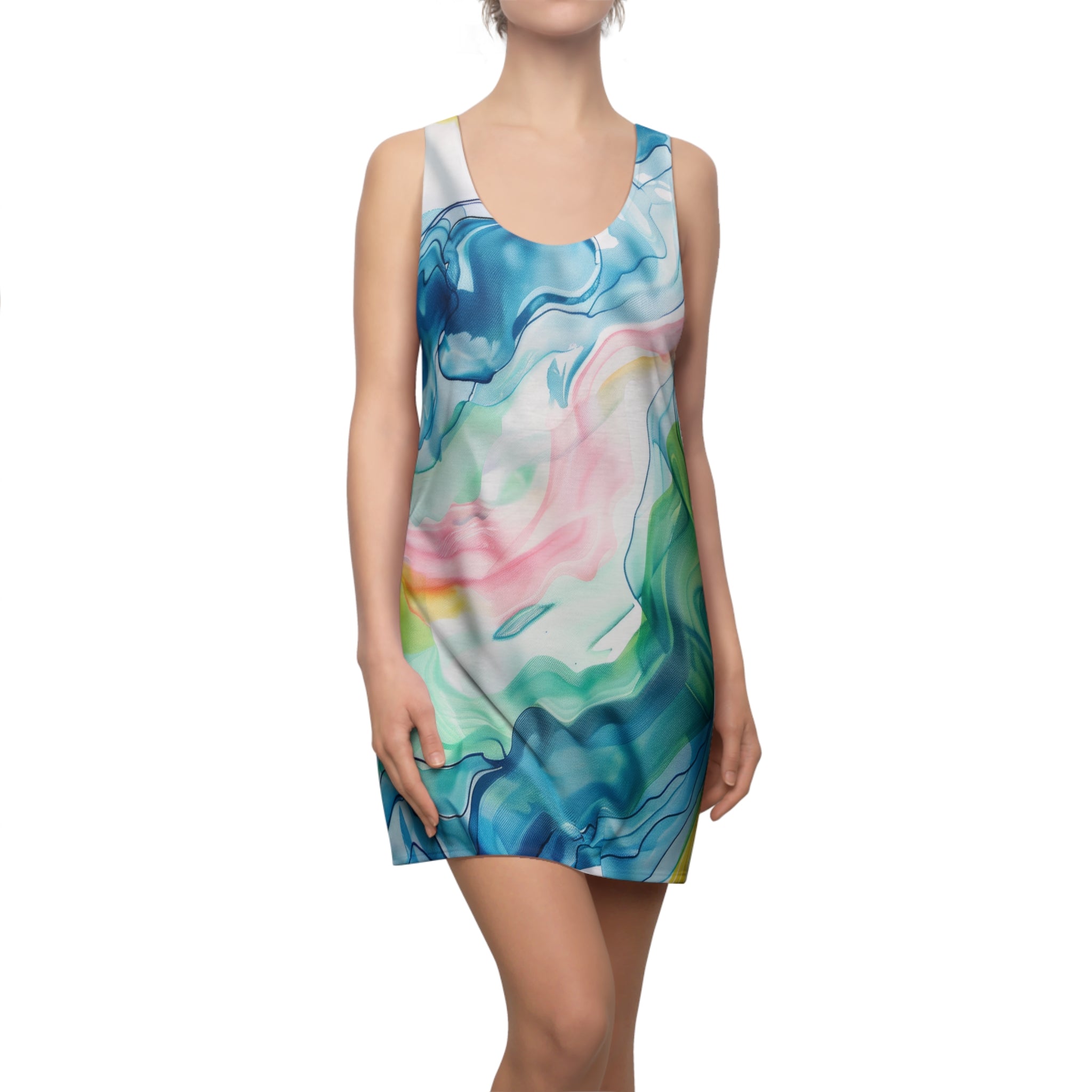 Vibrant Waves - Women's AOP Racerback