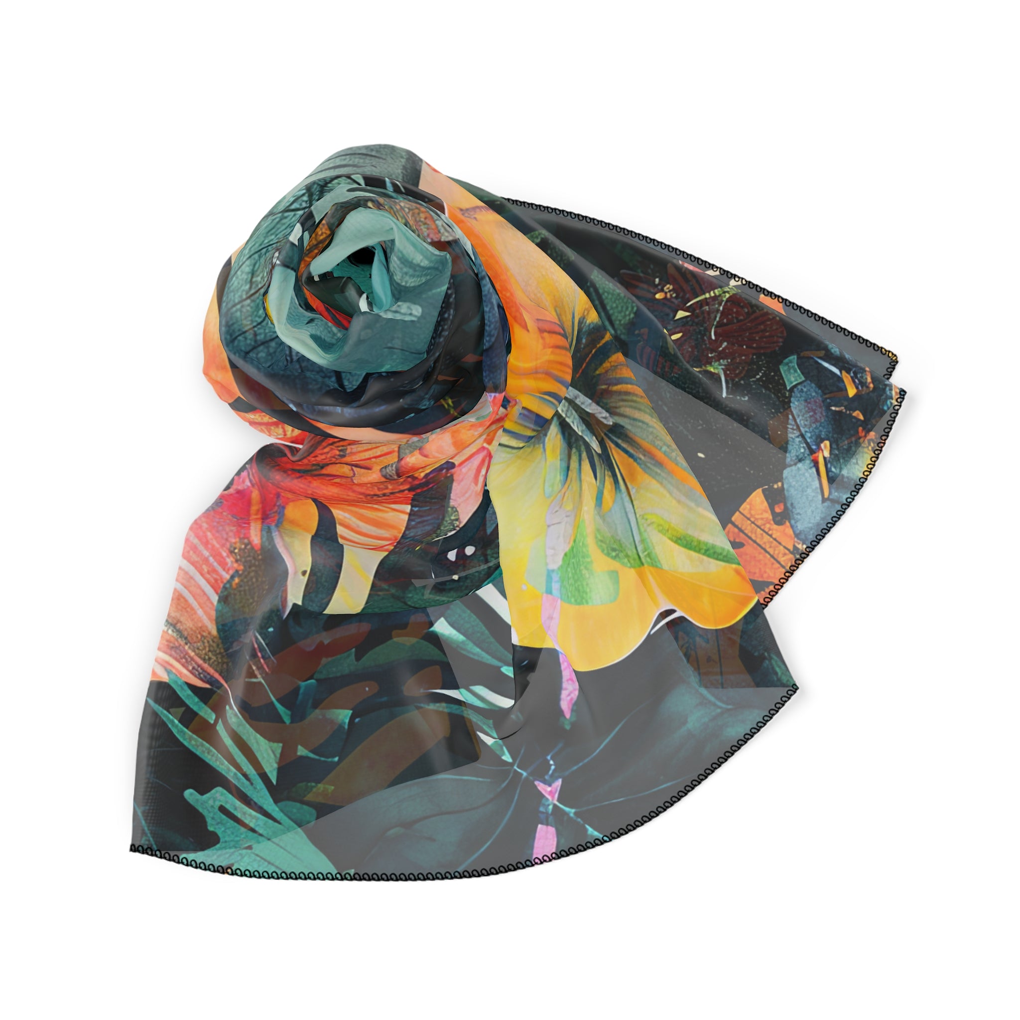 Poly Petals  - Lightweight Scarf