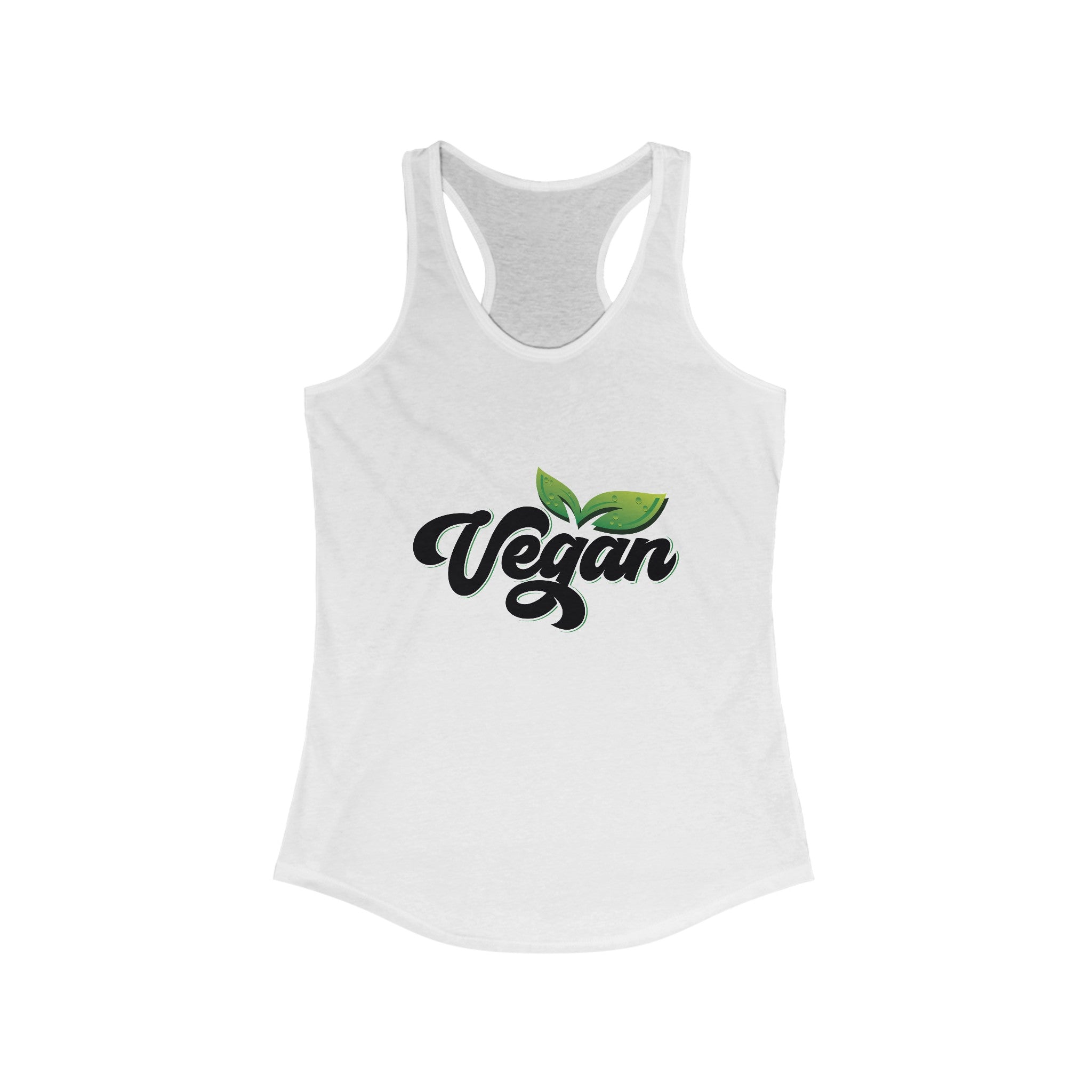 I am Vegan - Racerback Tank