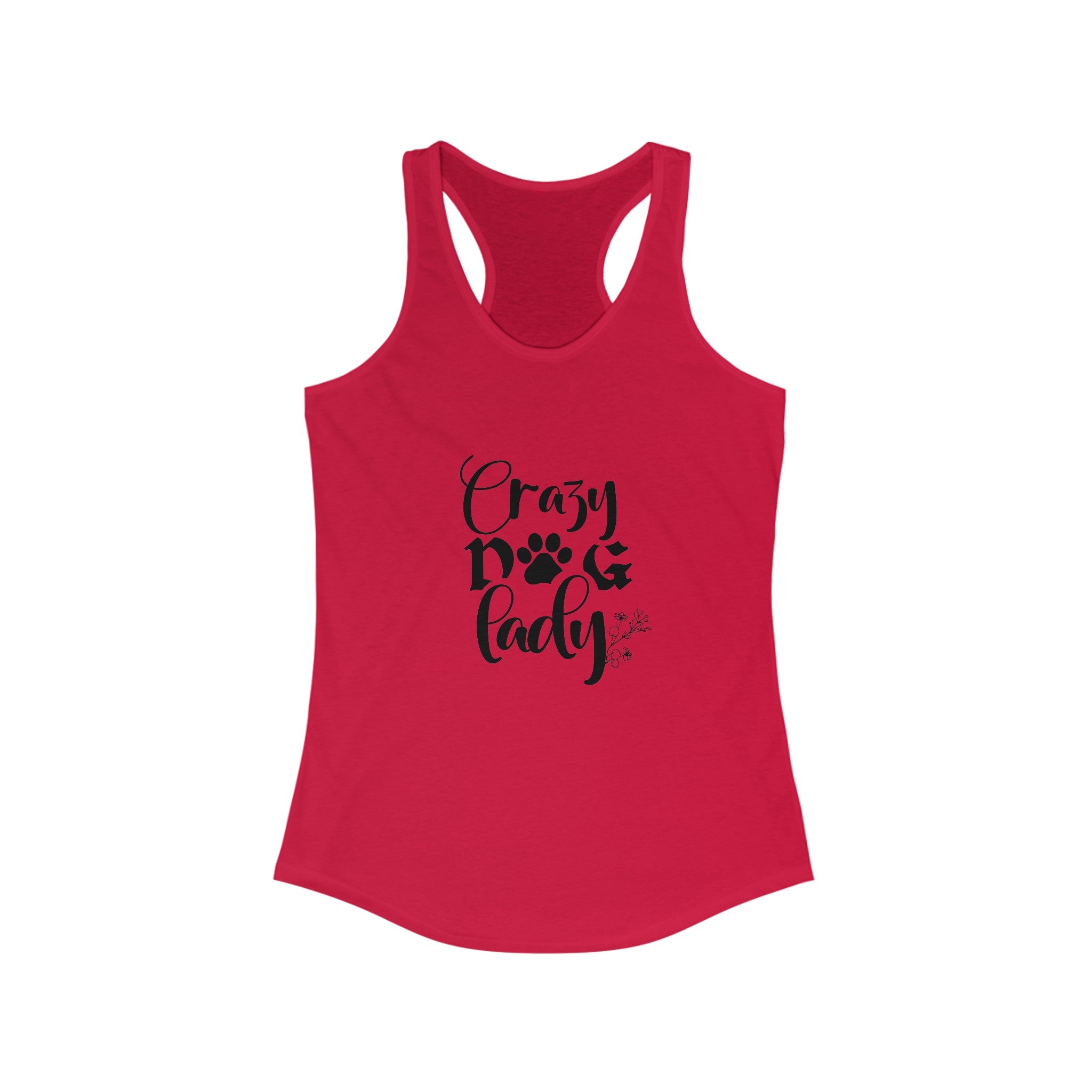 Dog Lady - Racerback Tank