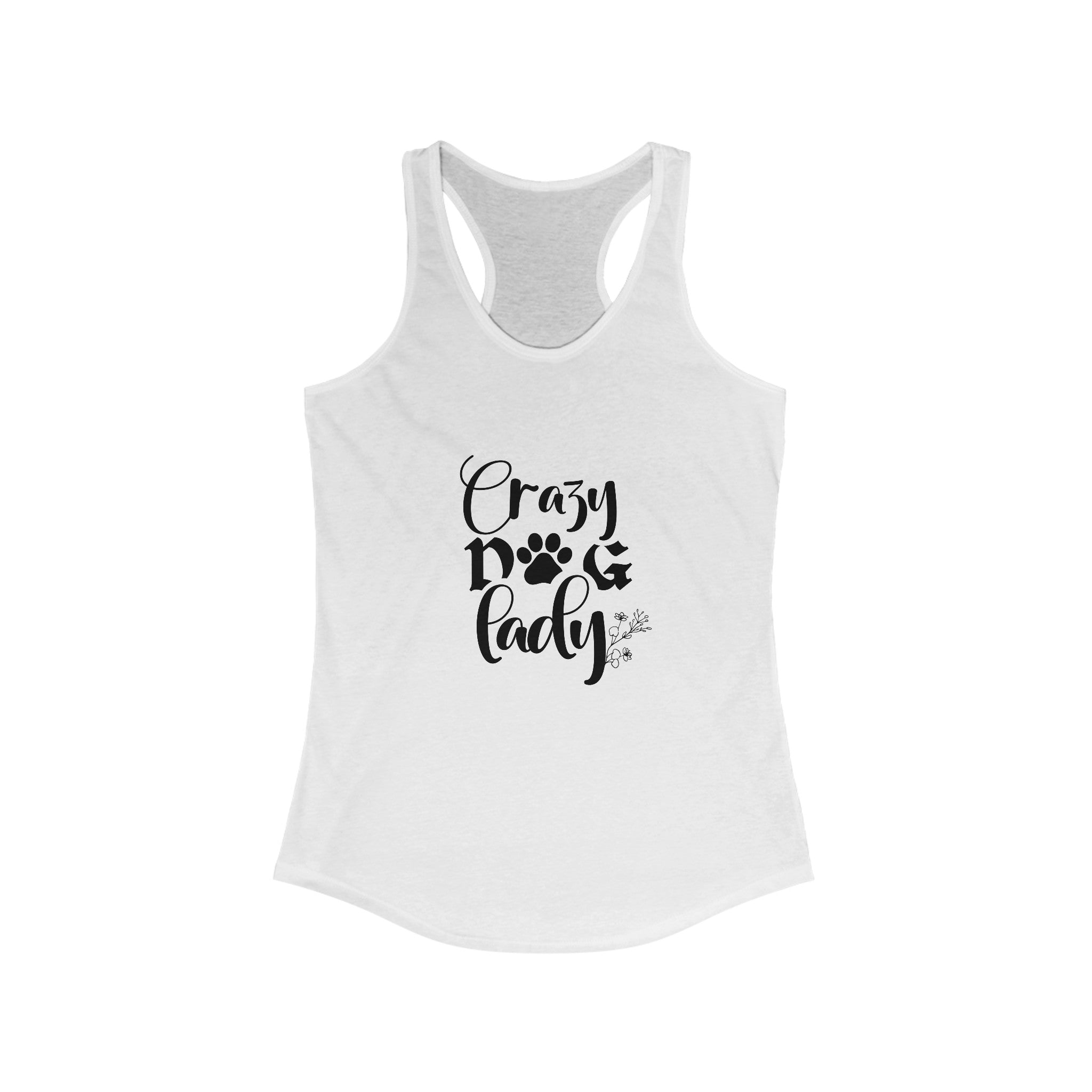 Dog Lady - Racerback Tank