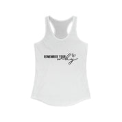 Remember - Racerback Tank | StylzHub