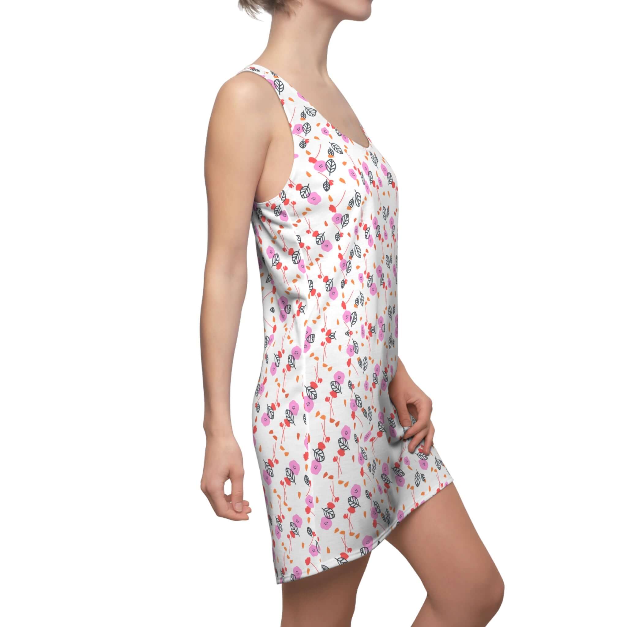 Floral Bliss: Women's Racerback AOP Dress