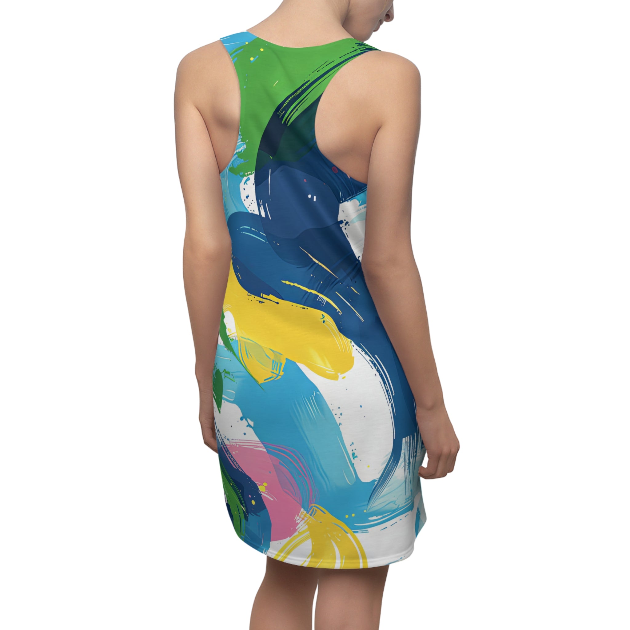 Vibrant Colors - Women's AOP Racerback