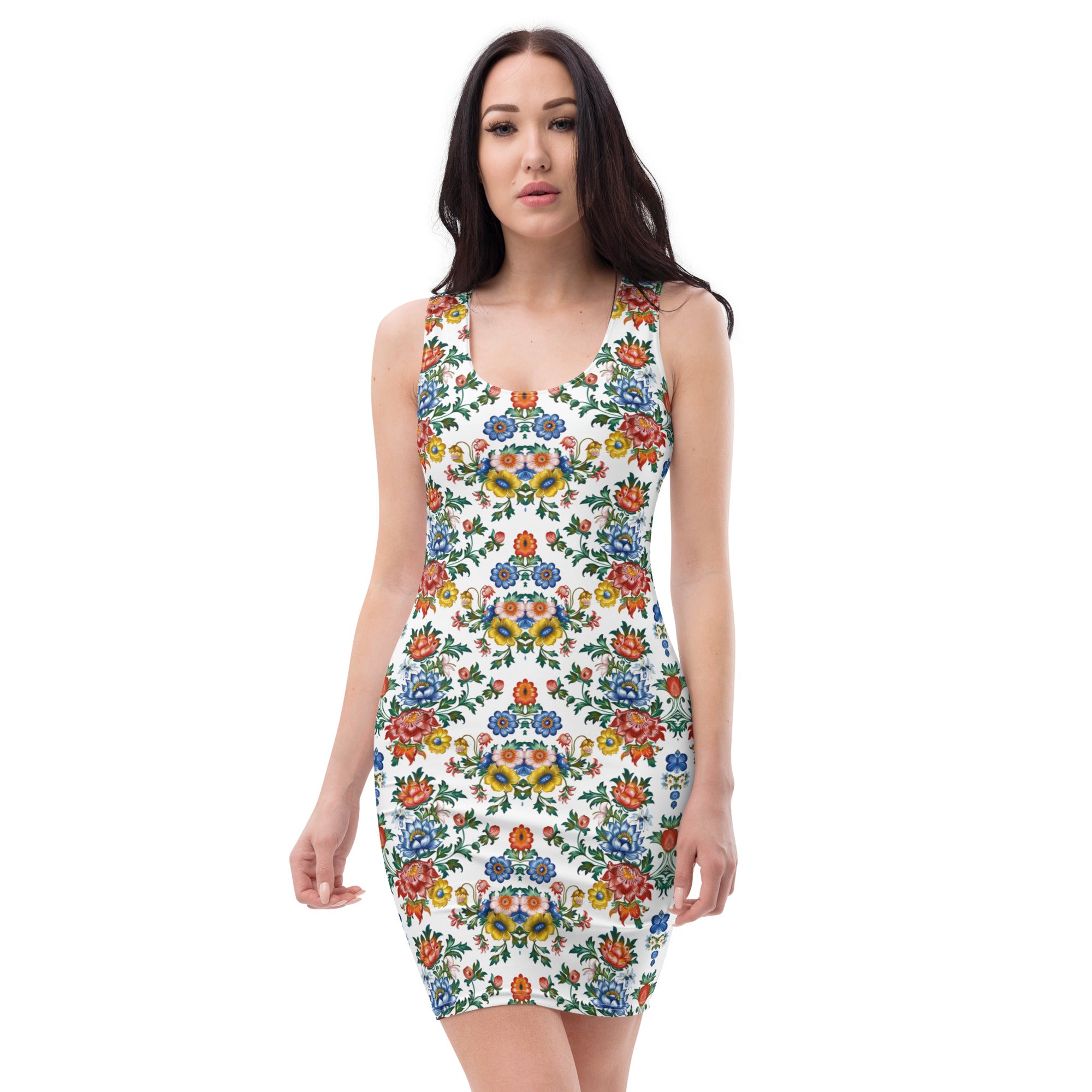 all-over-print-bodycon-dress-white-front-66020805e7f35.jpg