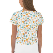 Bloom Crop - AOP Crop Tee | Nature's Beauty - StylzHub