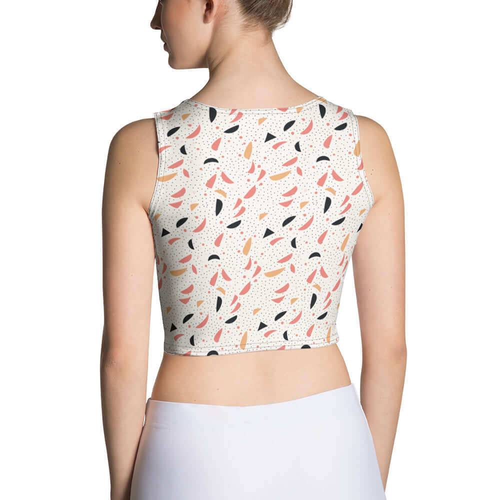 Feminine Finesse: Stylish Women's AOP Crop Top | StylzHub