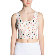 Feminine Finesse: Stylish Women's AOP Crop Top | StylzHub