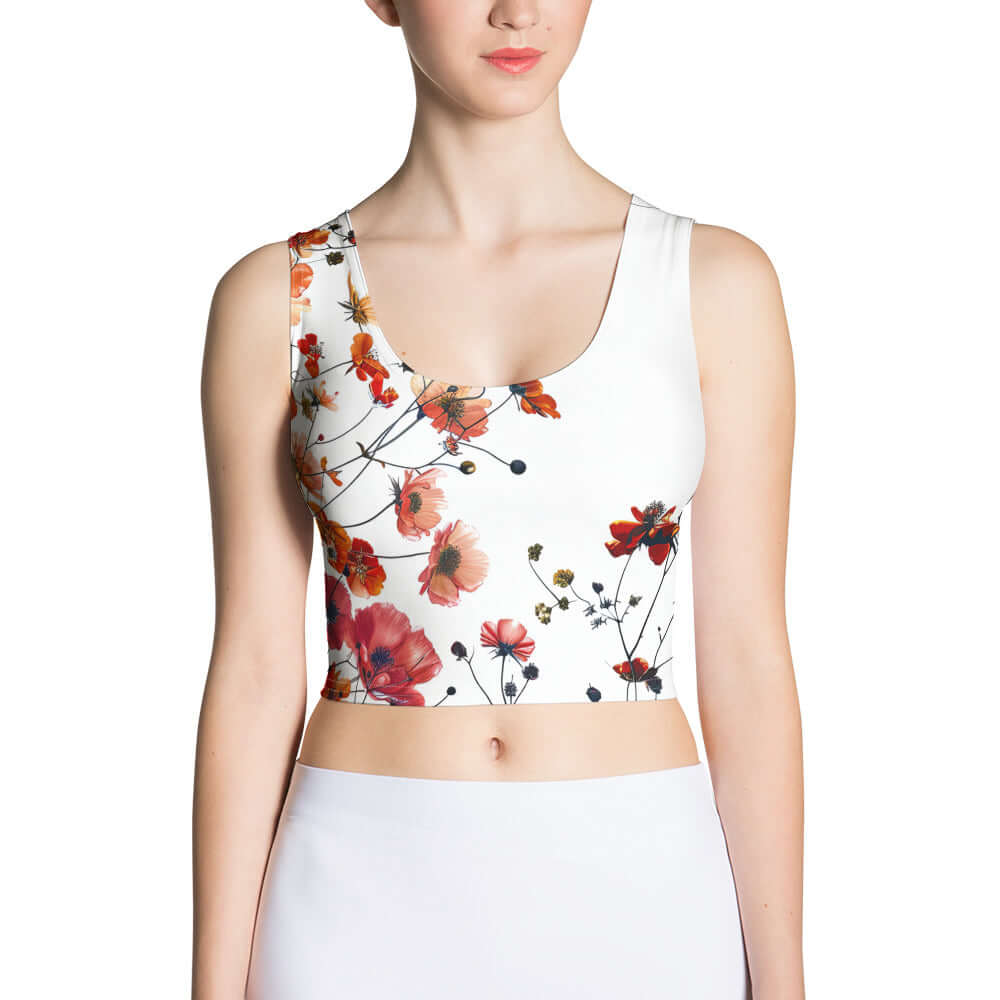 Blooming Beauty Crop Tops