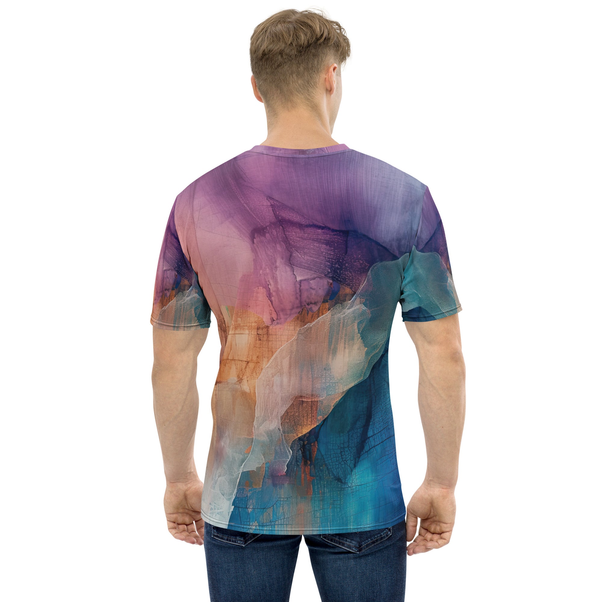 Abstract Fusion - Men's All-Over Print Tee | StylzHub