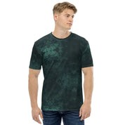 Vivid Chaos: Men's All-Over Print Tee - Abstract Design