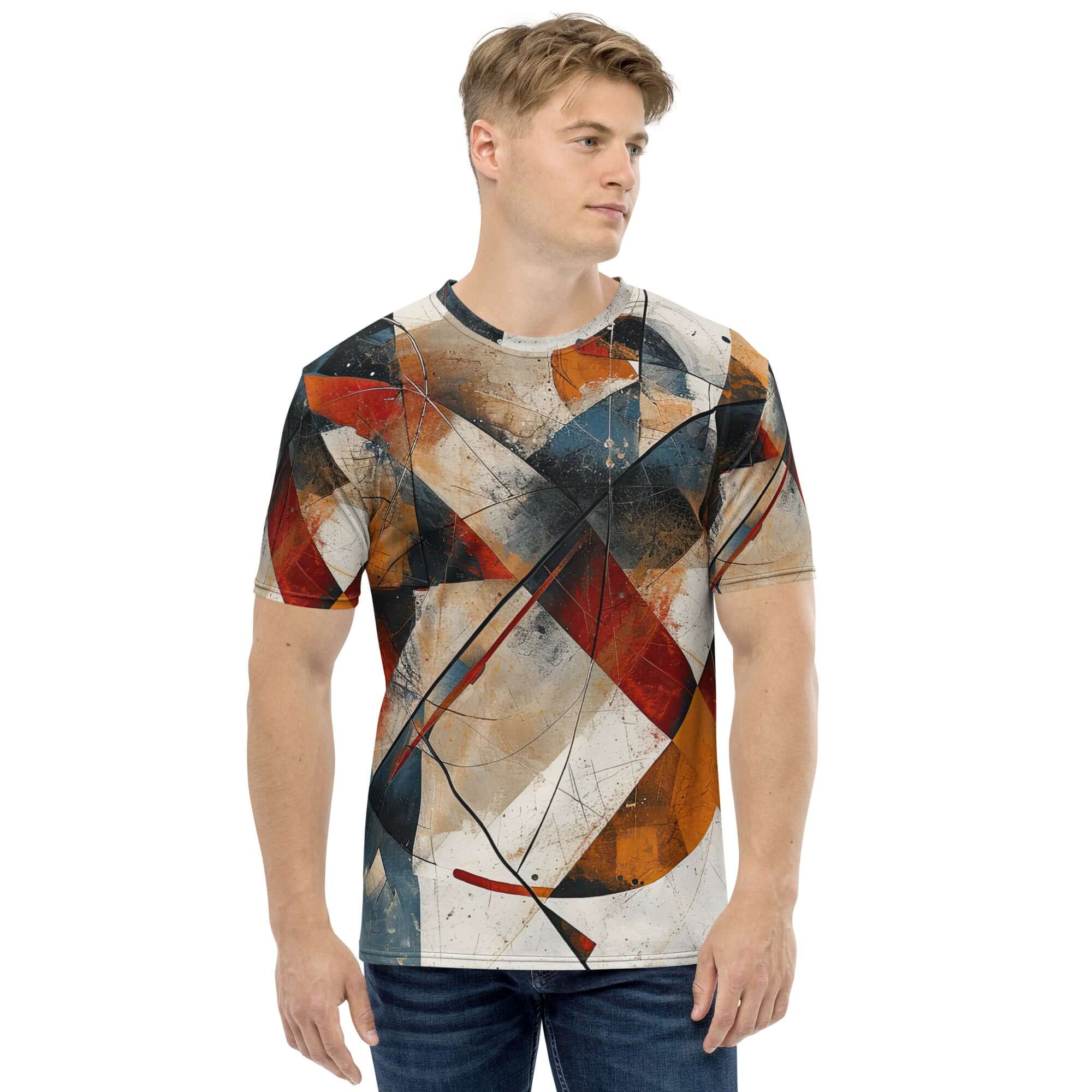 Abstract Edge - Men's AOP Tee | StylzHub