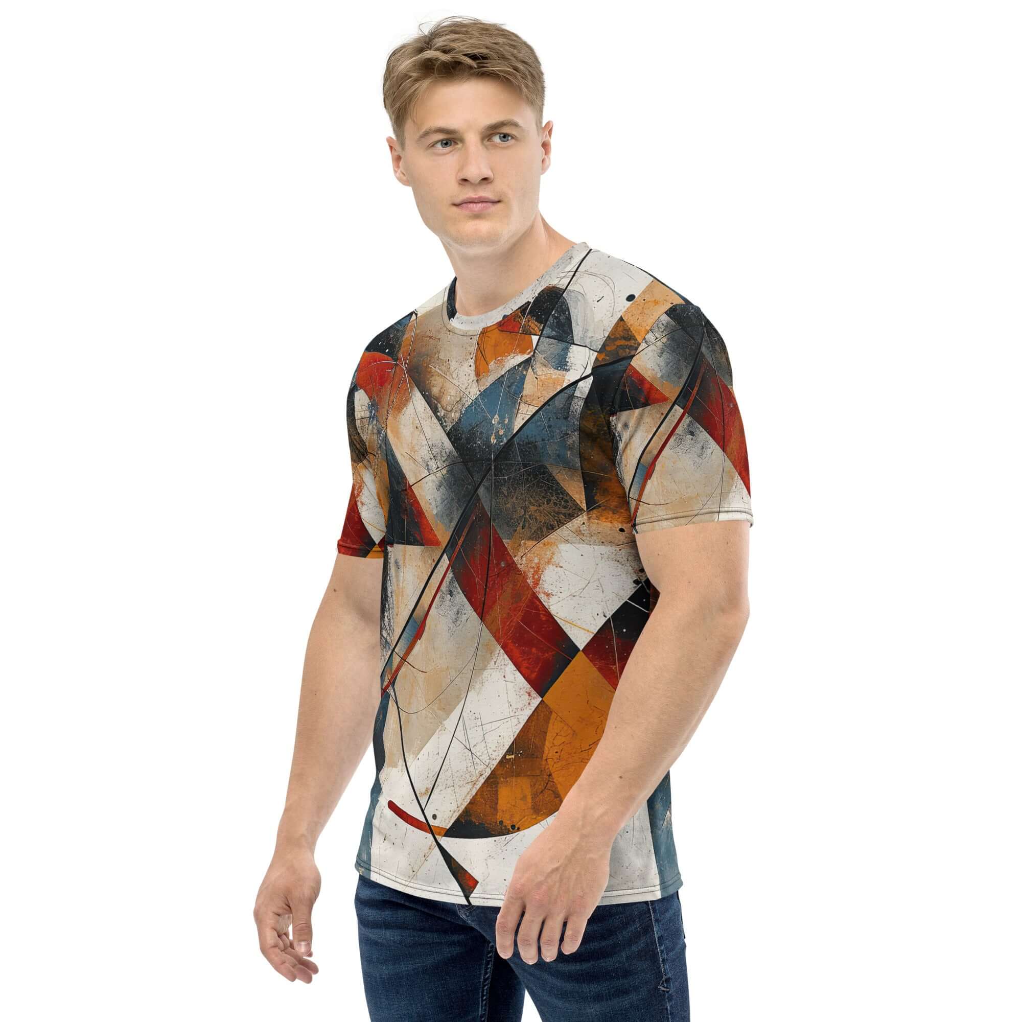 Abstract Edge - Men's AOP Tee | StylzHub