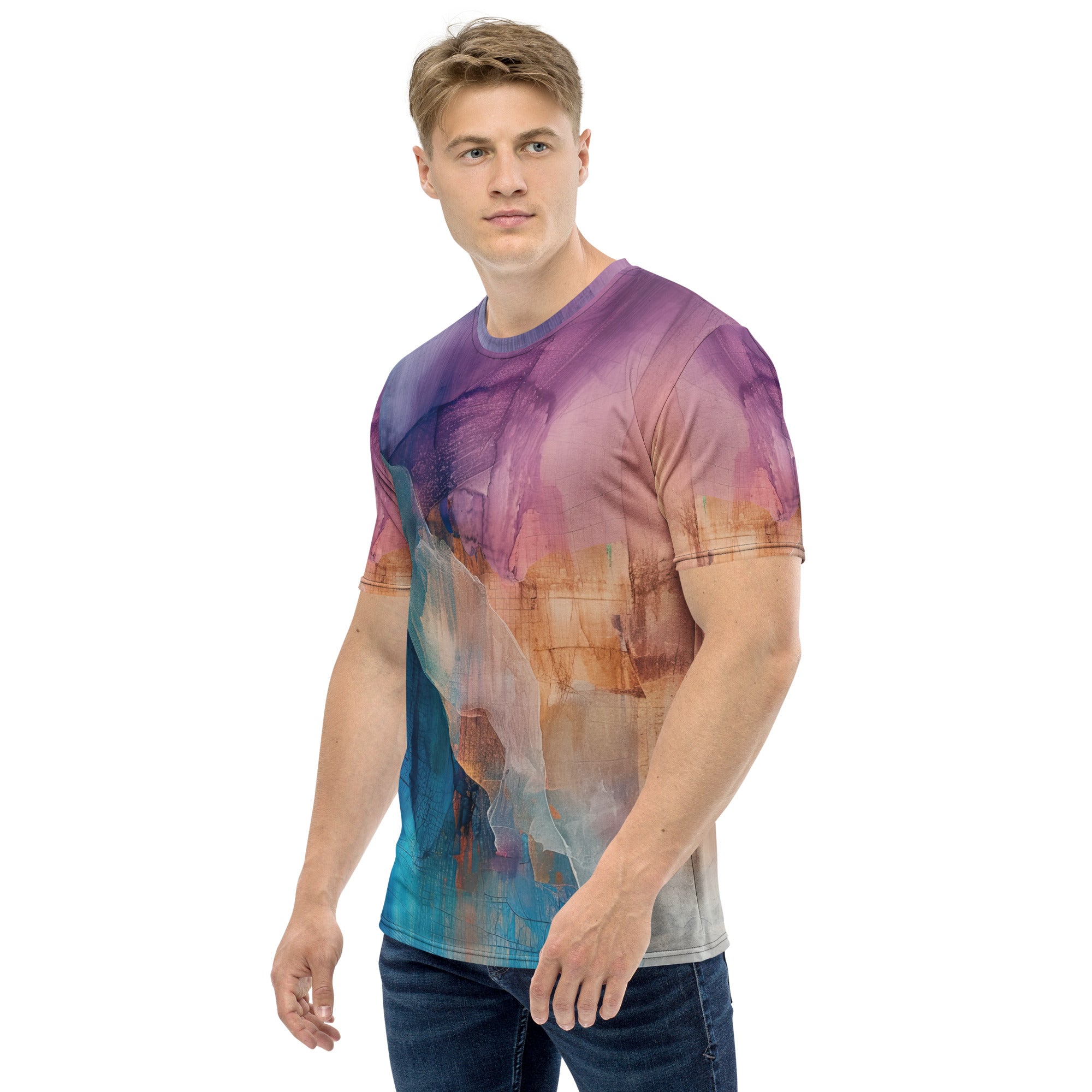 Abstract Fusion - Men's All-Over Print Tee | StylzHub