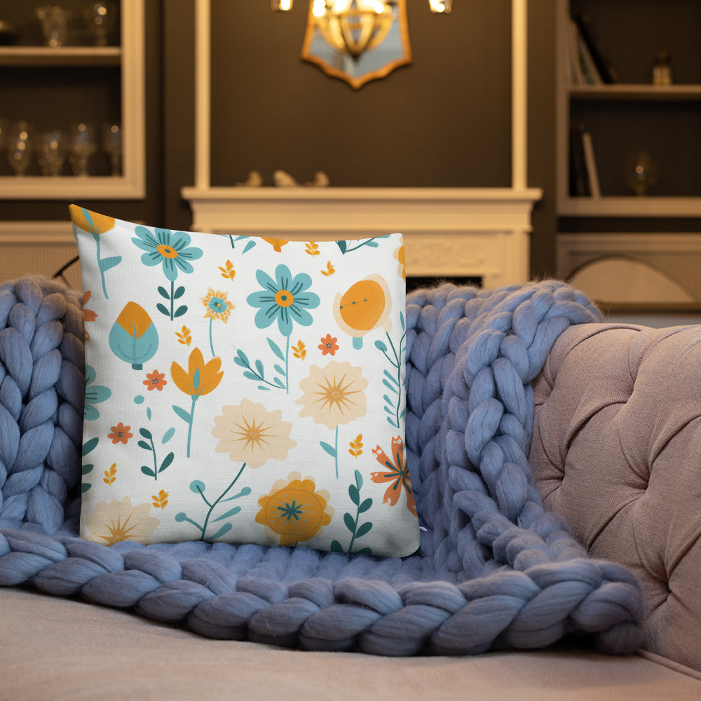 Dream in Style: Floral Charm Premium Pillow Collection