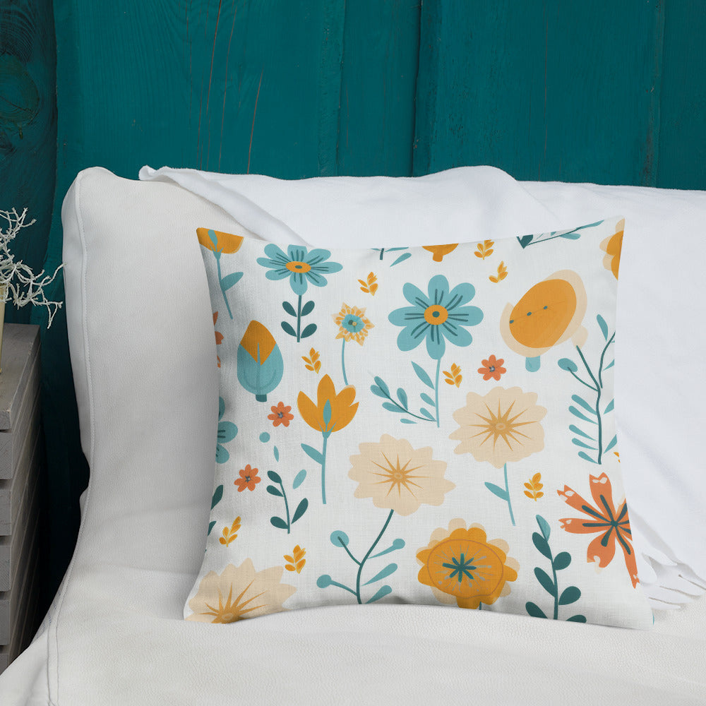 Dream in Style: Floral Charm Premium Pillow Collection