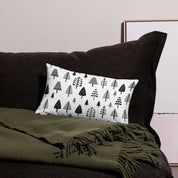 Premium Pillow with a enchanted pine art