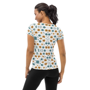 Minimalistic Flowers - Athletic T-shirt