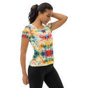 Fitness Chic: Women's Athletic AOP T-Shirt | StylzHub