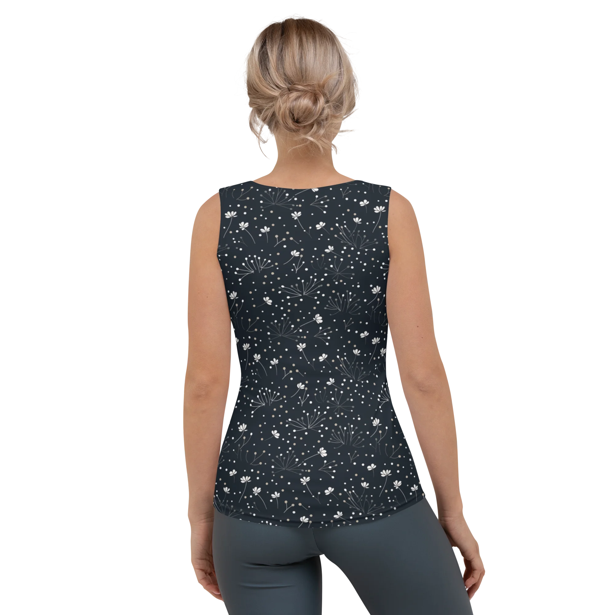 Blossom Bliss - Women's Floral AOP Tank Top | StylzHub