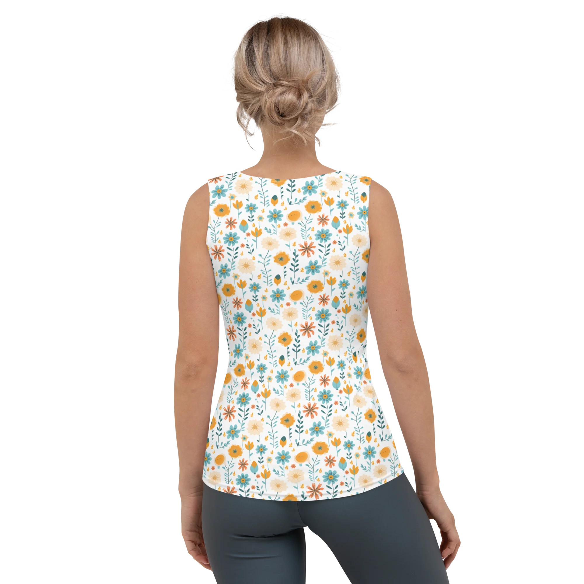 Chic Floral Sleeveless - Women's AOP Tank | Floral Fashion