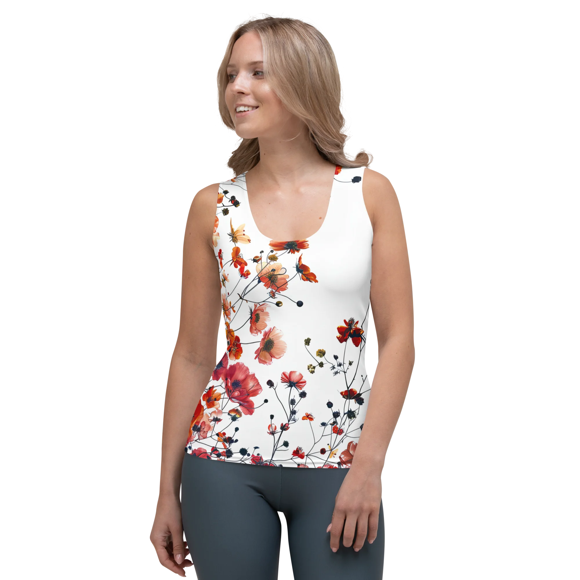 Petal Parade Cami Tanks Top | Embrace Spring Fashion