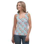 Blossom Rose - Women's Floral AOP Tank Top | StylzHub