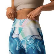 Oceanic Harmony - Yoga Pants