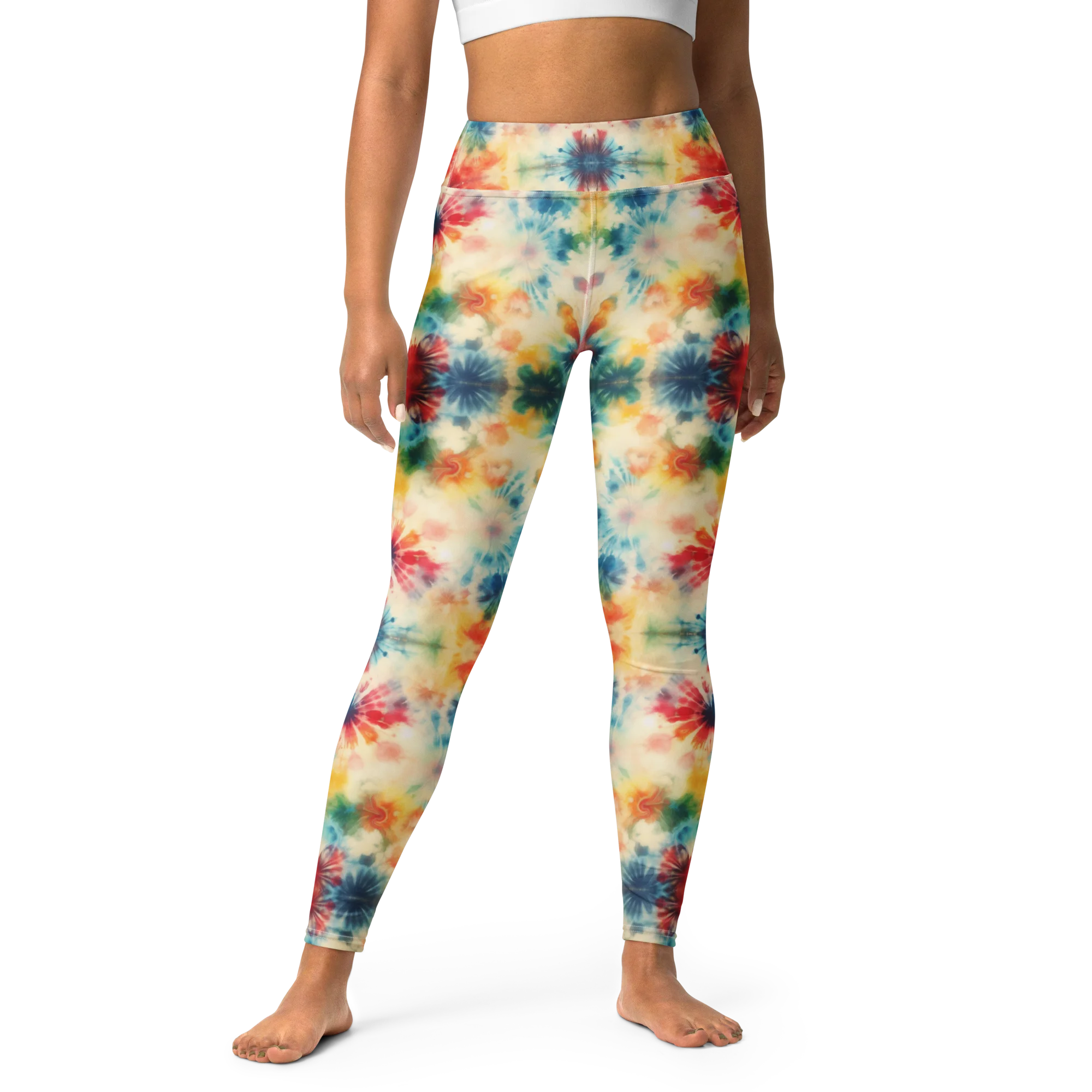 BreatheEase - Women's Yoga Legging with Vibrant Color