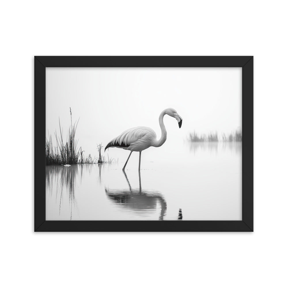 Flamingo - Framed wall art