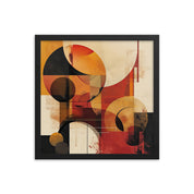 Shape Snap - Abstract Framed Poster