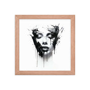 Abstract Face Art - Framed poster | StylzHub