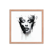 Abstract Face Art - Framed poster | StylzHub