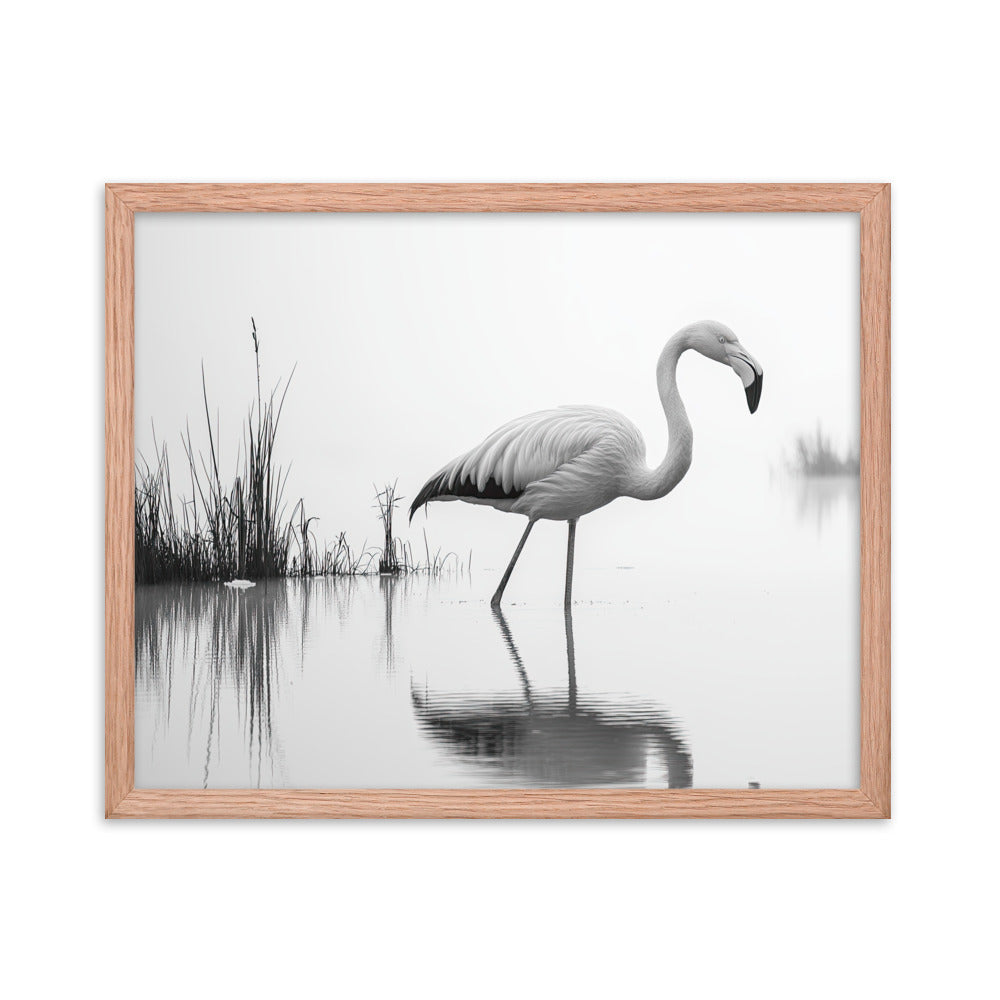 Flamingo - Framed wall art