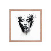 Abstract Face Art - Framed poster | StylzHub