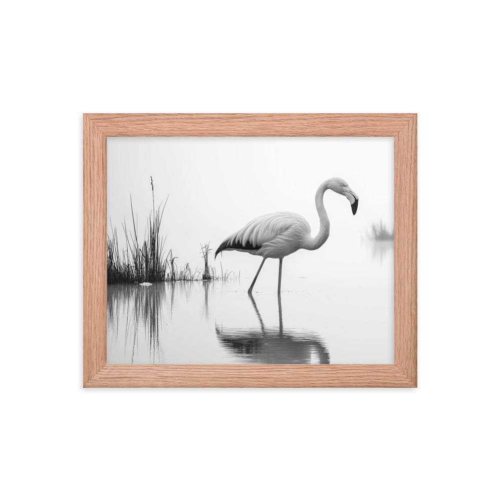 Flamingo - Framed wall art