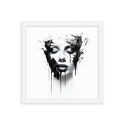 Abstract Face Art - Framed poster | StylzHub