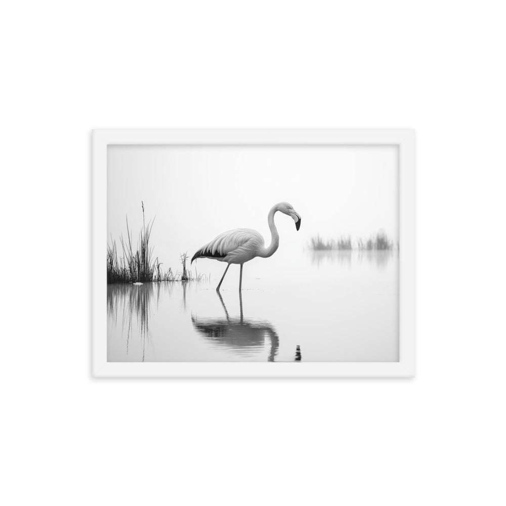 Flamingo - Framed wall art