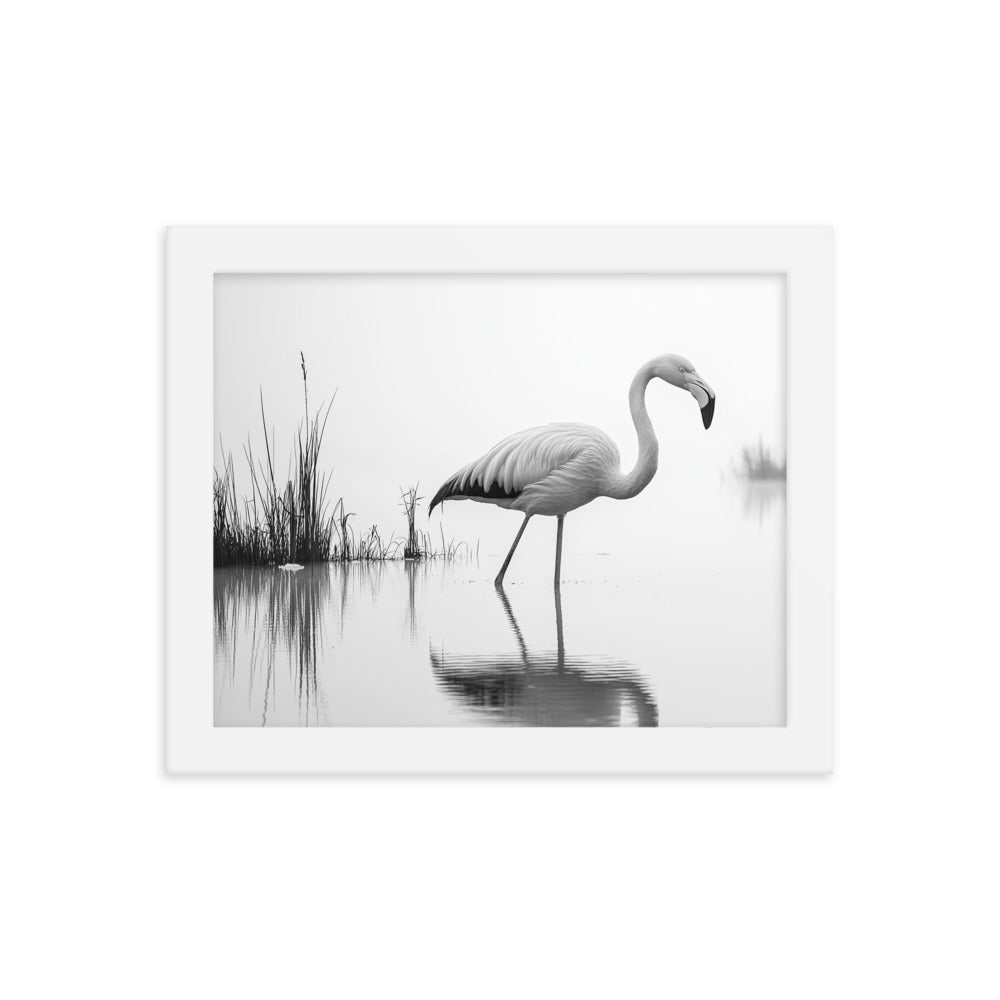 Flamingo - Framed wall art