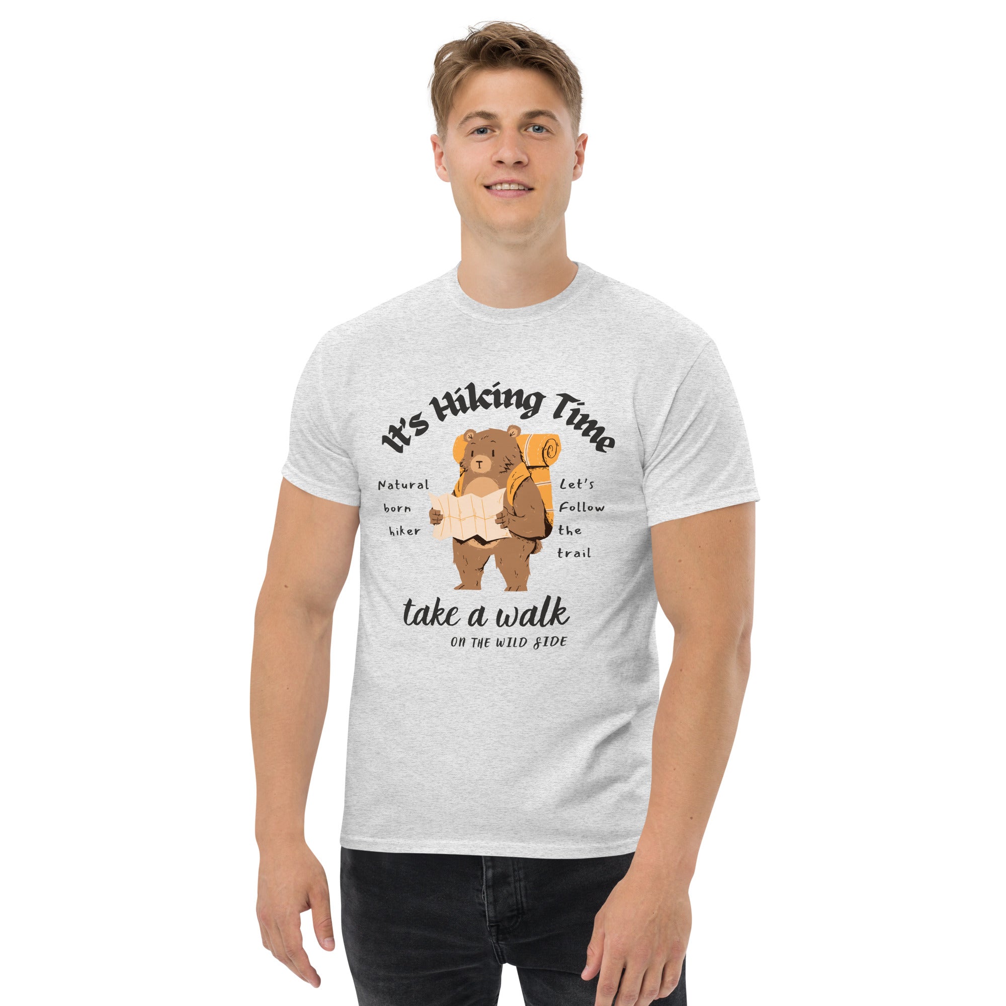 Hiking Bear - Men's classic tee