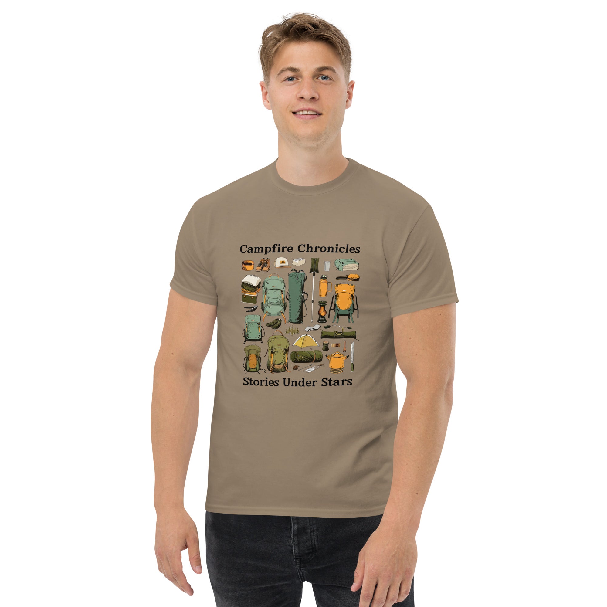 Campfire Chronicles - Men's Classic Cotton tee