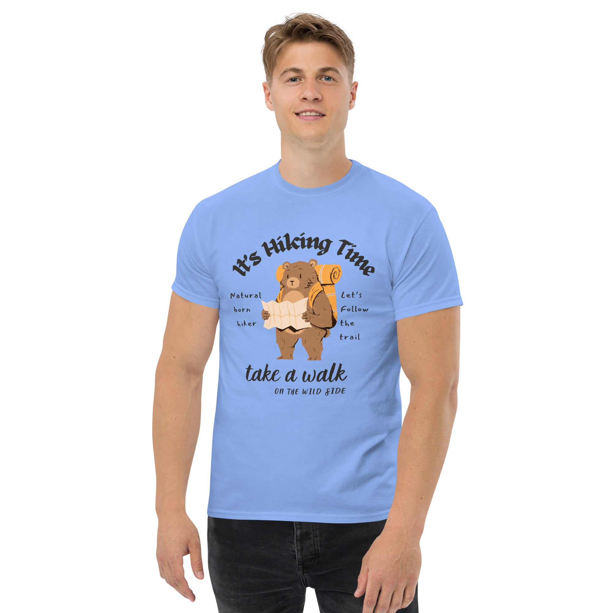 Hiking Bear - Men's classic tee