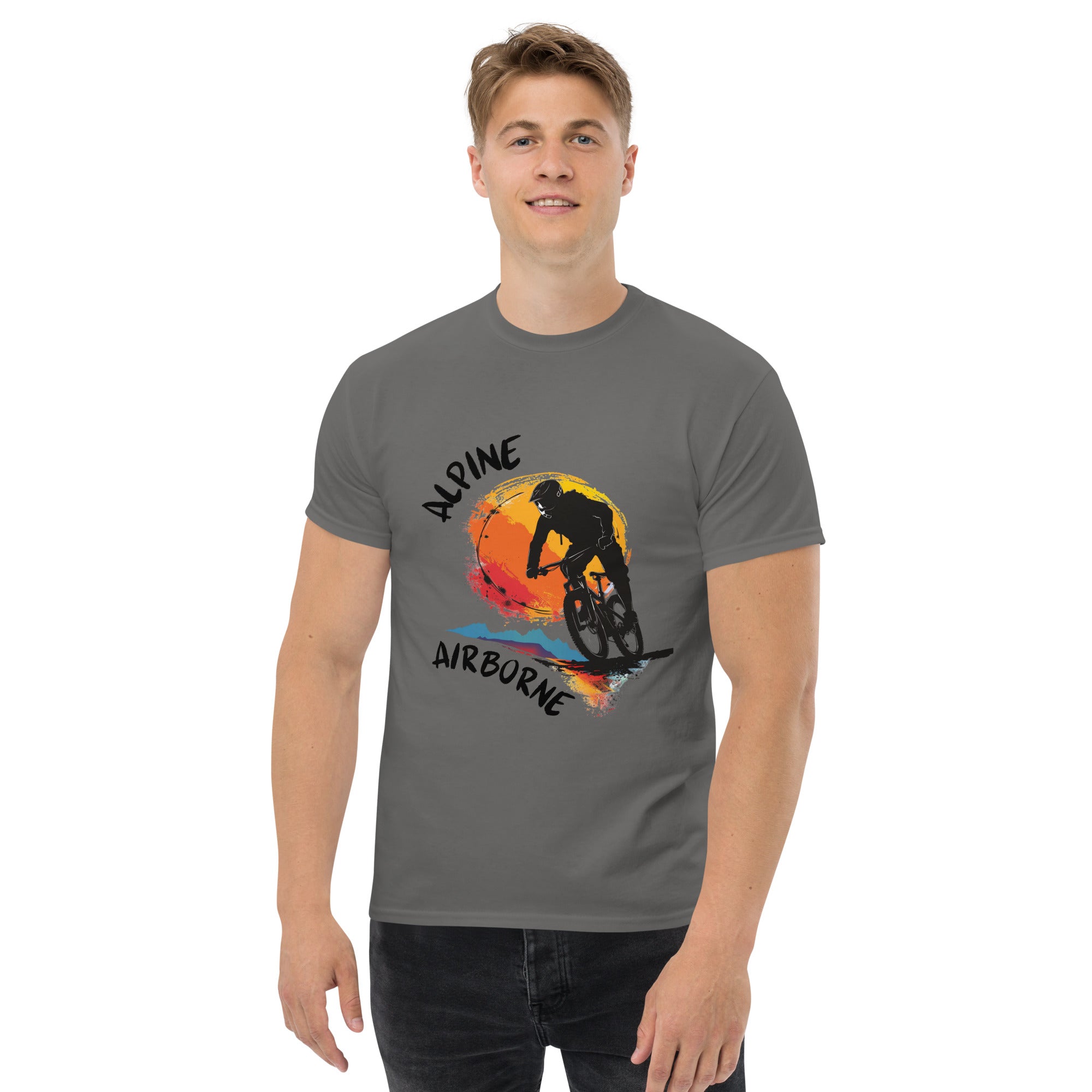 Alpine Biker - Men's Classic T-shirt