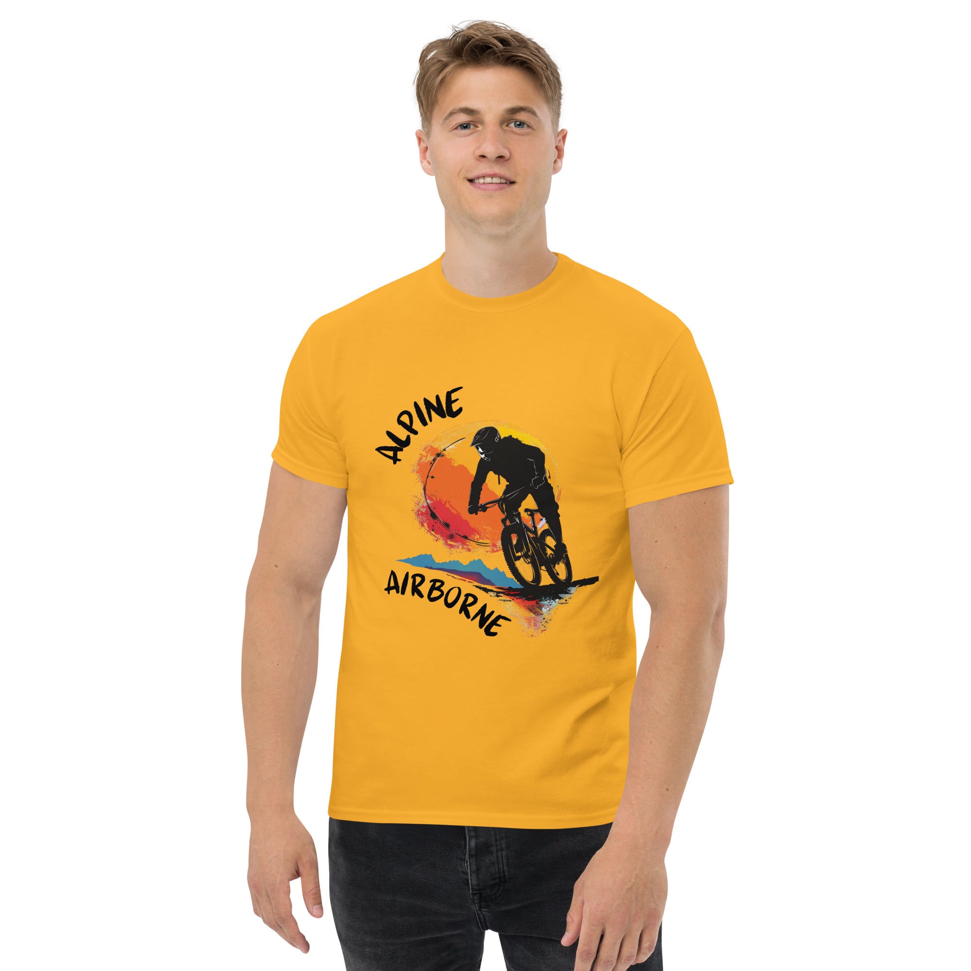 Alpine Biker - Men's Classic T-shirt