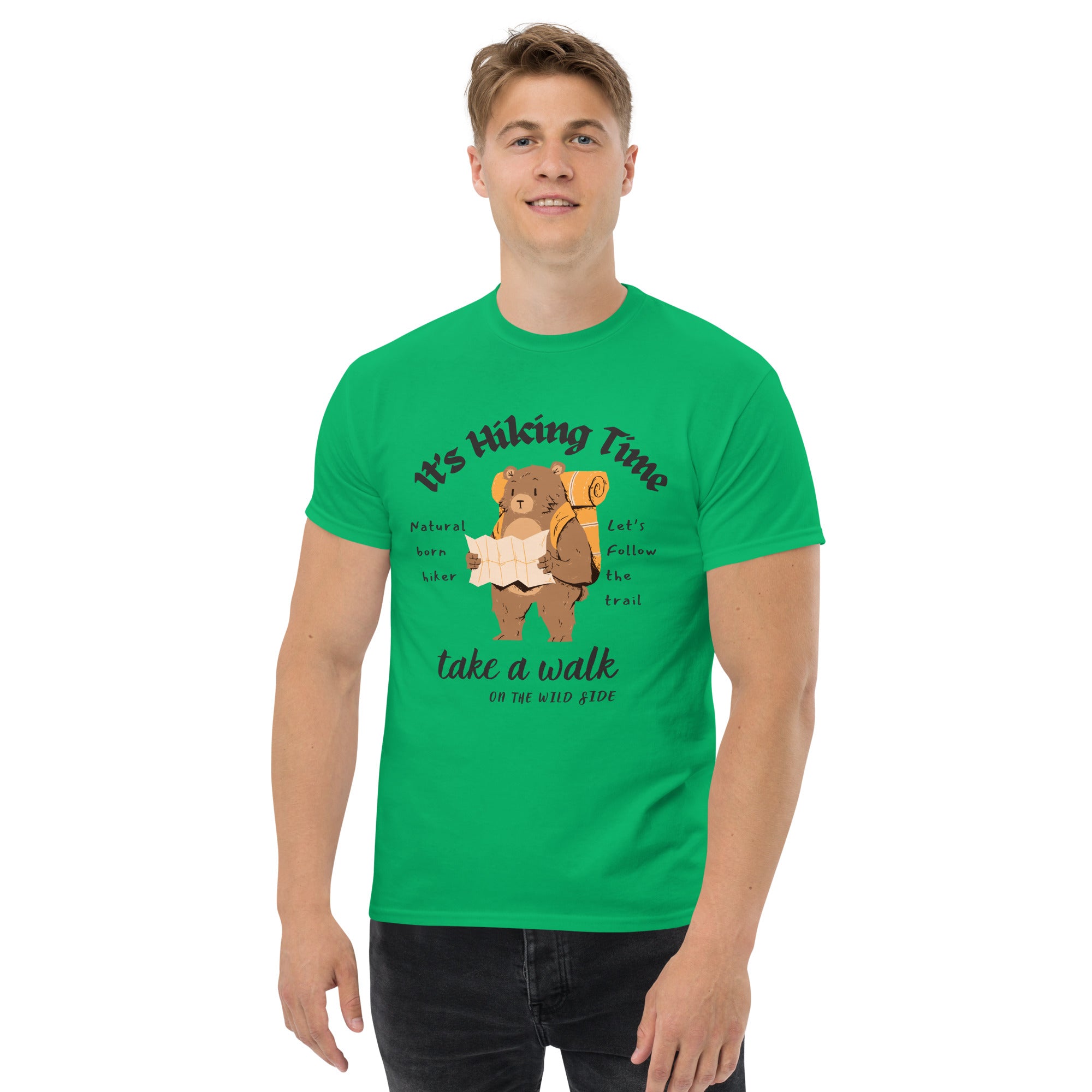 Hiking Bear - Men's classic tee