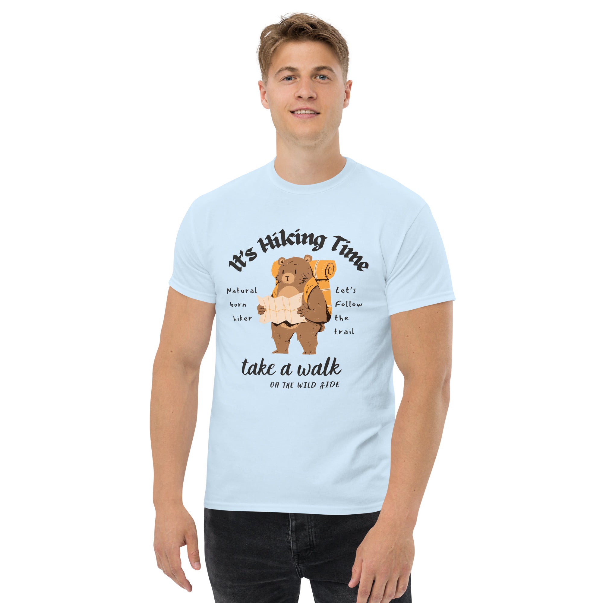 Hiking Bear - Men's classic tee