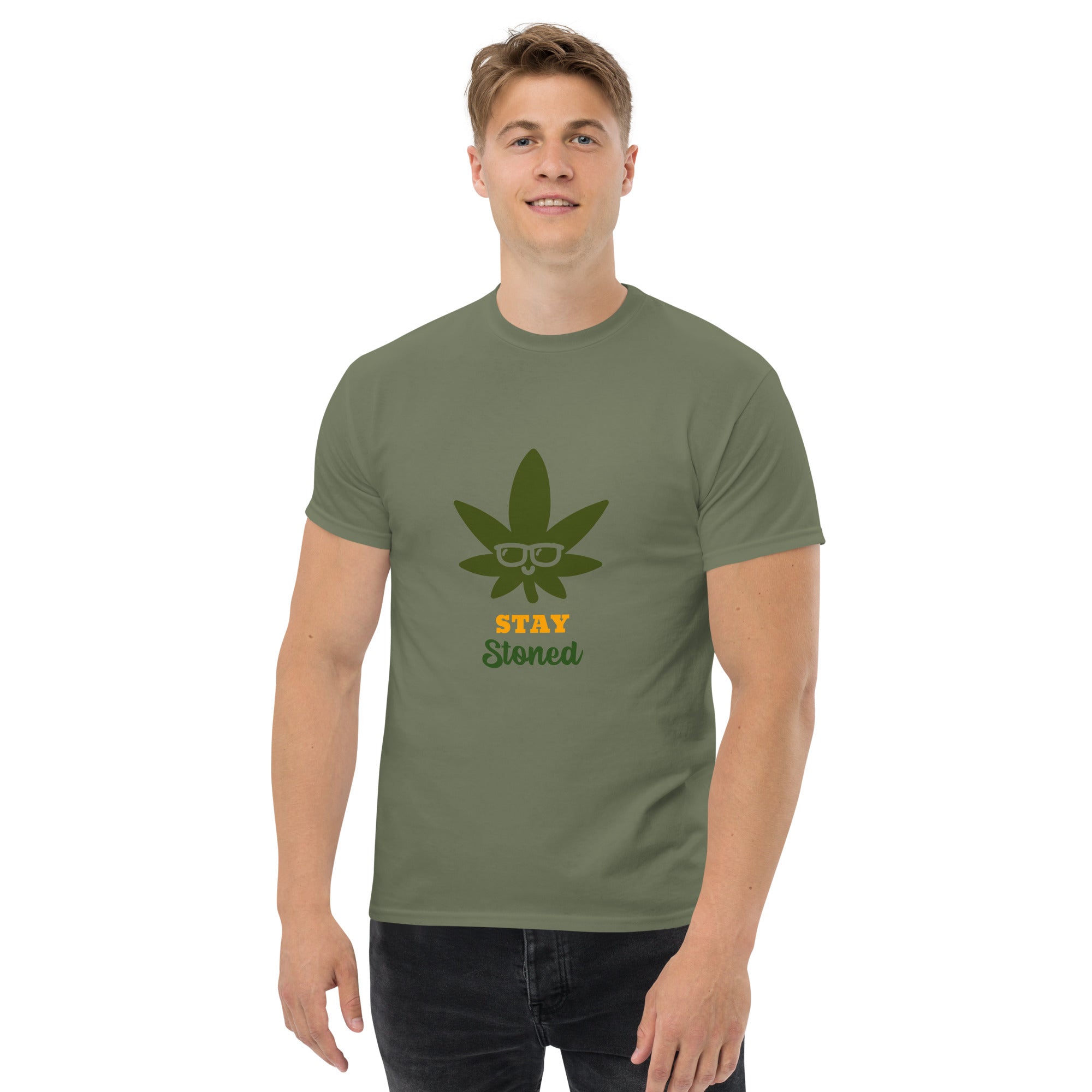 Stay Stoned - Men's Timeless Tees | StylzHub