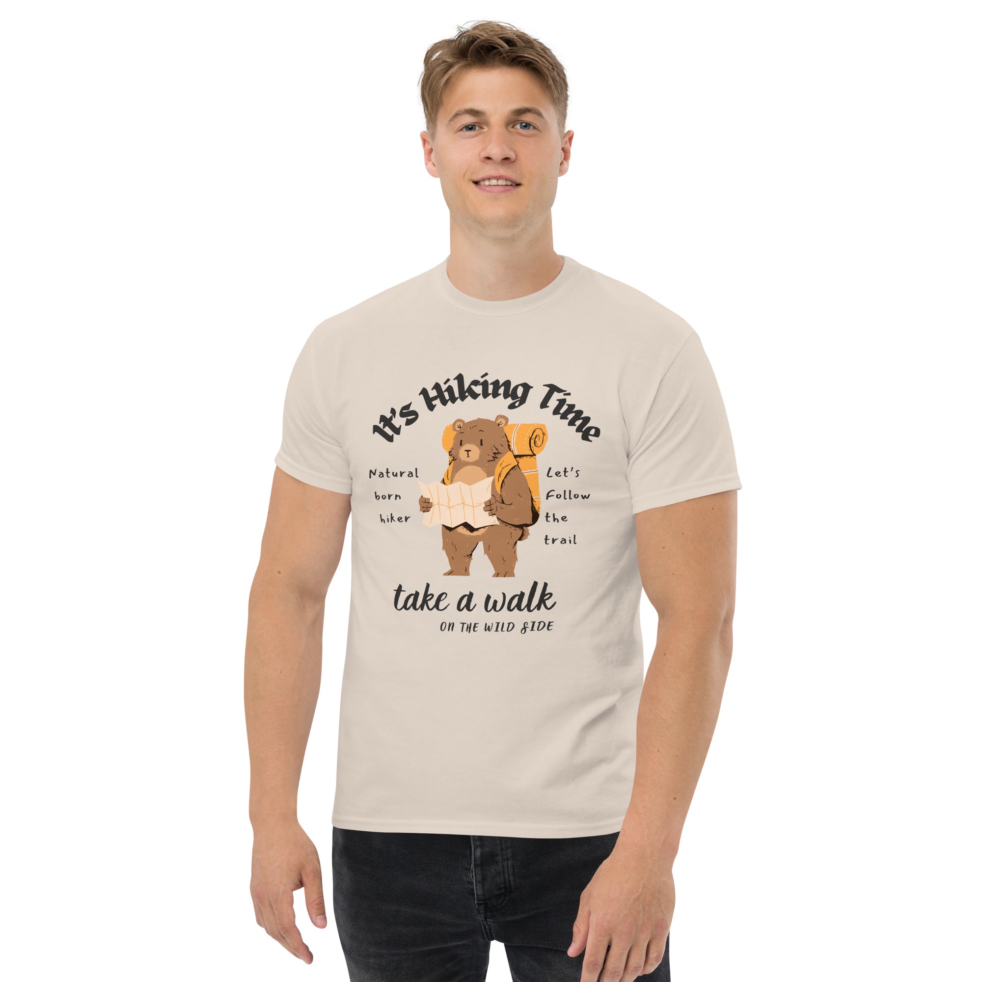 Hiking Bear - Men's classic tee